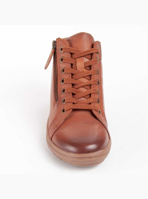 Botte Cuir Naturel Purapiel - Kiabi