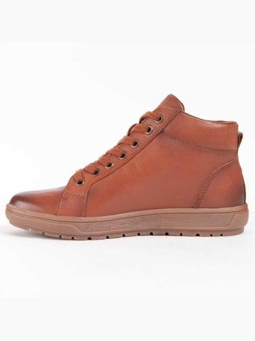 Botte Cuir Naturel Purapiel - Kiabi