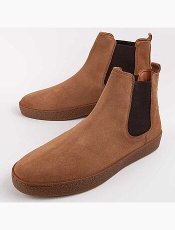 Botte Cuir Naturel Purapiel