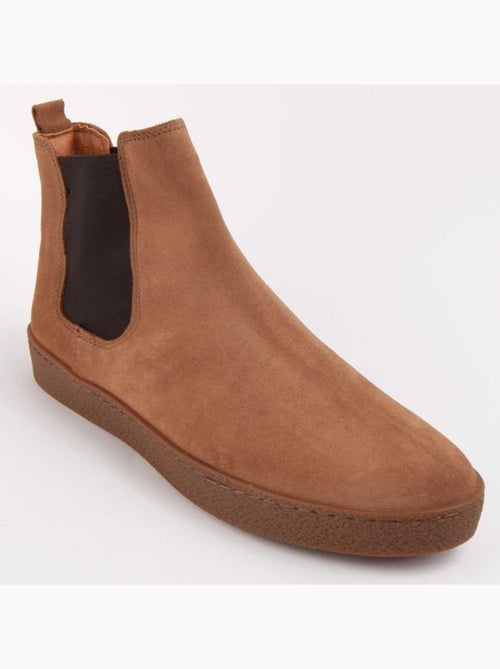 Botte Cuir Naturel Purapiel - Kiabi
