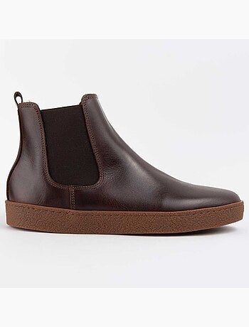 Botte Cuir Naturel Purapiel