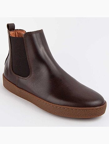 Botte Cuir Naturel Purapiel
