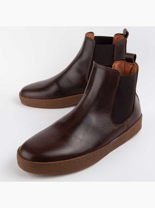 Botte Cuir Naturel Purapiel - Kiabi