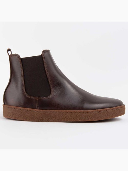 Botte Cuir Naturel Purapiel - Kiabi