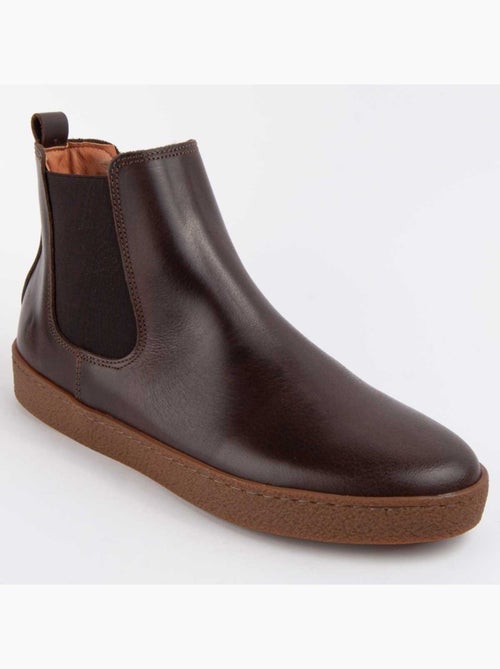 Botte Cuir Naturel Purapiel - Kiabi