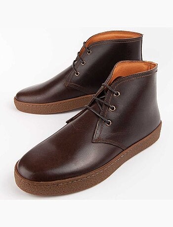 Botte Cuir Naturel Purapiel