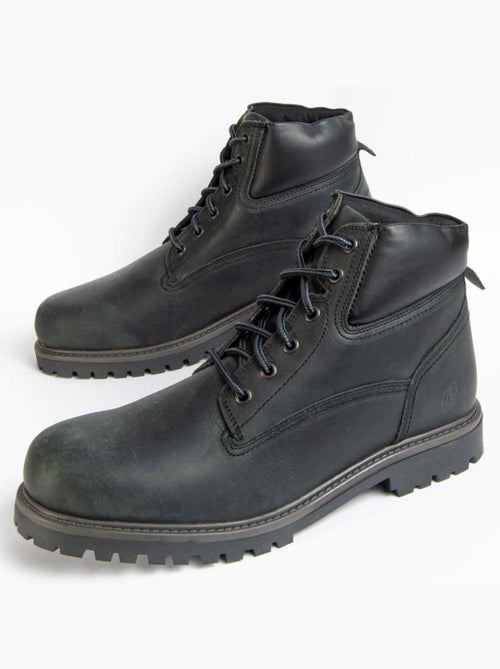 Botte Cuir Naturel Purapiel - Kiabi