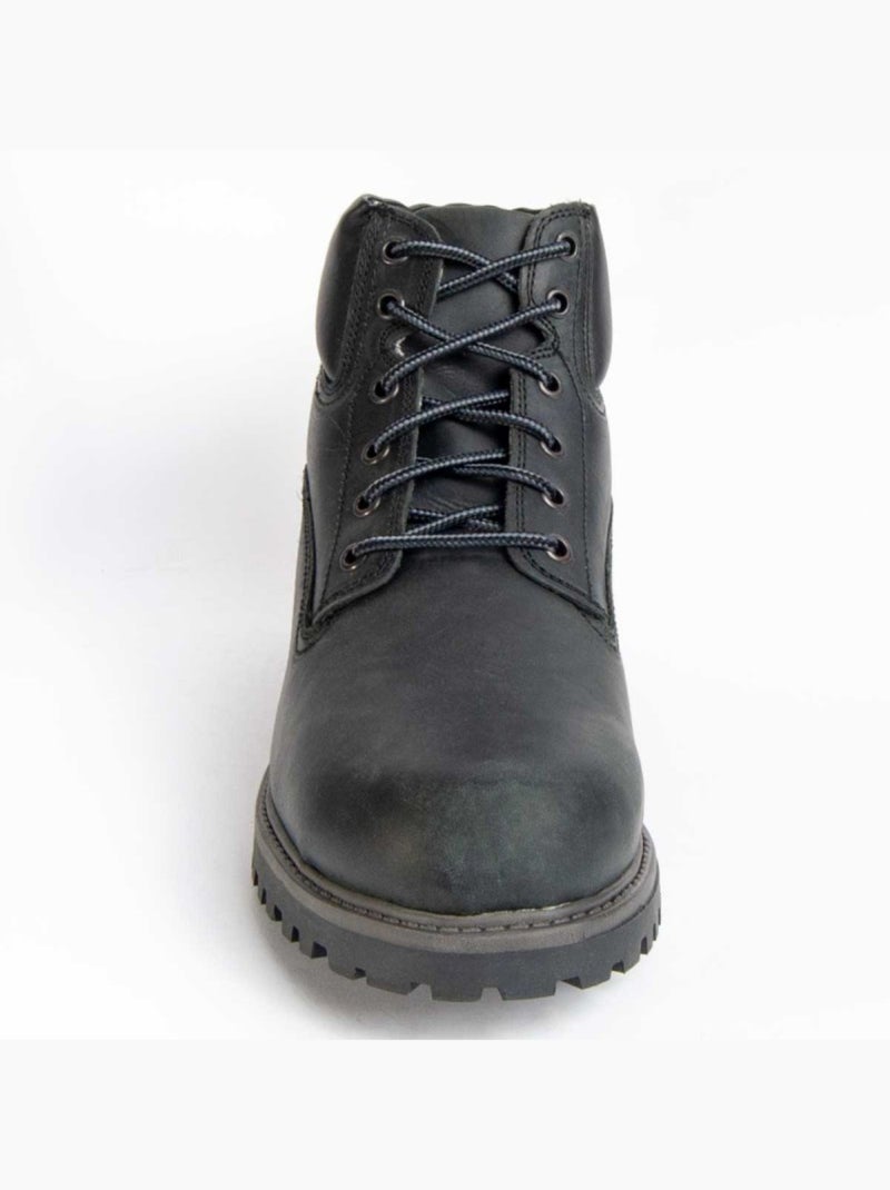 Botte Cuir Naturel Purapiel Marron - Kiabi