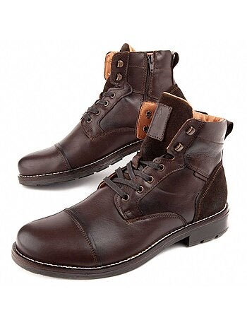 Botte Cuir Naturel Purapiel