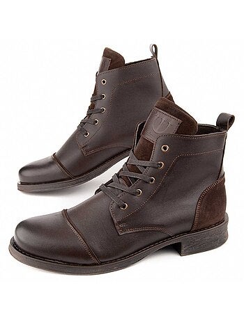 Botte Cuir Naturel Purapiel