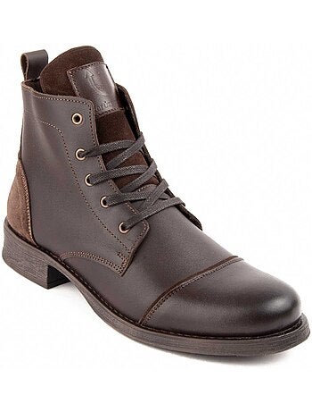 Botte Cuir Naturel Purapiel