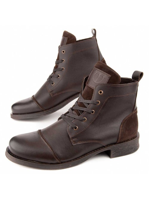 Botte Cuir Naturel Purapiel - Kiabi