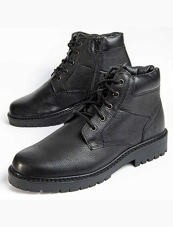 Botte Cuir Naturel Purapiel