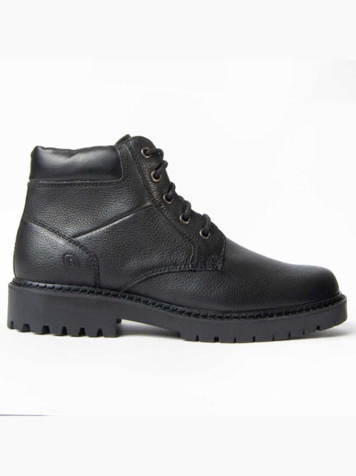 Botte Cuir Naturel Purapiel - Kiabi