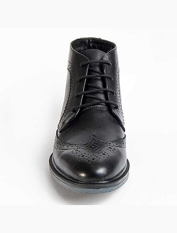 Botte Cuir Naturel Purapiel