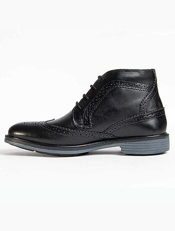 Botte Cuir Naturel Purapiel