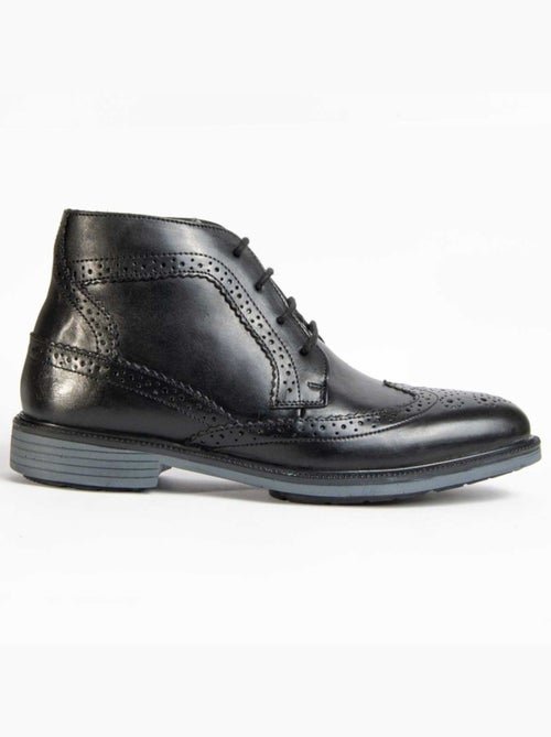Botte Cuir Naturel Purapiel - Kiabi