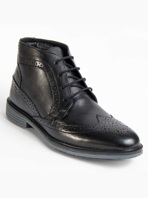 Botte Cuir Naturel Purapiel - Kiabi