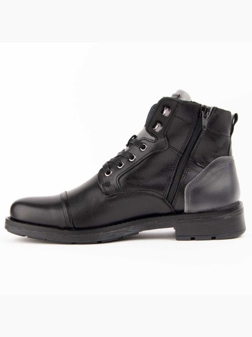 Botte Cuir Naturel Purapiel - Kiabi