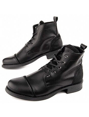 Botte Cuir Naturel Purapiel