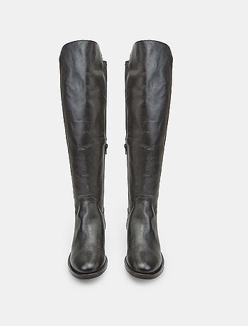 Botte cuissarde pour femme en cuir Bata