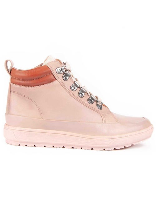 Botte De Cheville Cuir Naturel Purapiel - Kiabi