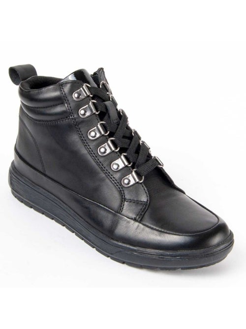 Botte De Cheville Cuir Naturel Purapiel - Kiabi
