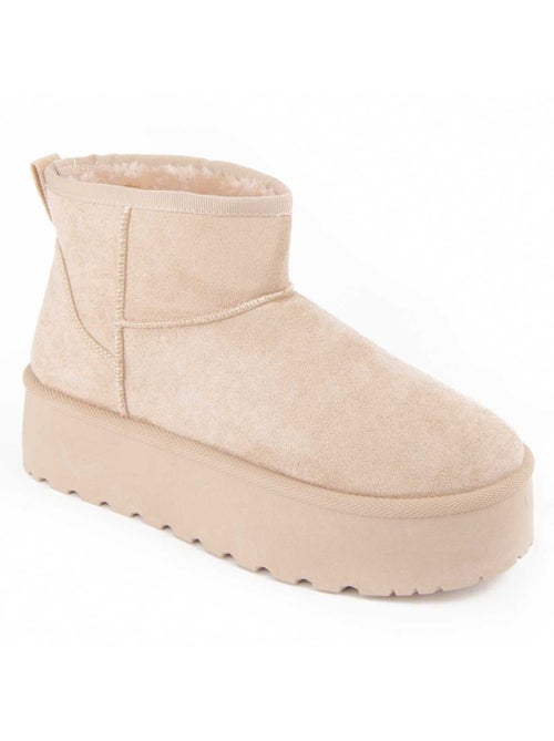 Botte De Cheville Matériau Synthétique Montevita - Kiabi