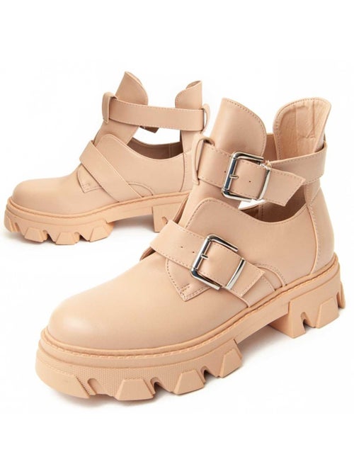 Botte De Cheville Matériel Synthétique Montevita - Kiabi