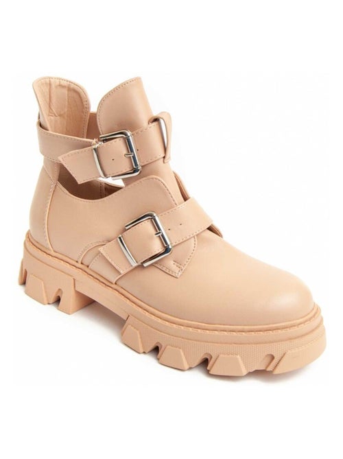 Botte De Cheville Matériel Synthétique Montevita - Kiabi