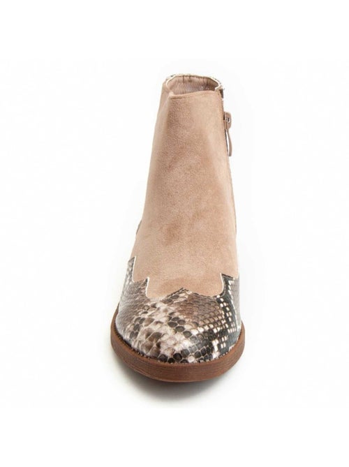 Botte De Cheville Matériel Synthétique Montevita - Kiabi