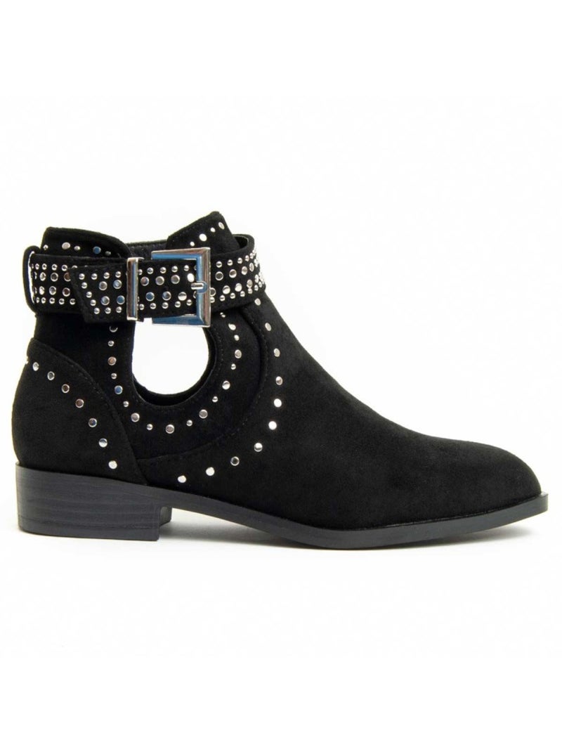 Botte De Cheville Matériel Synthétique Montevita Noir - Kiabi