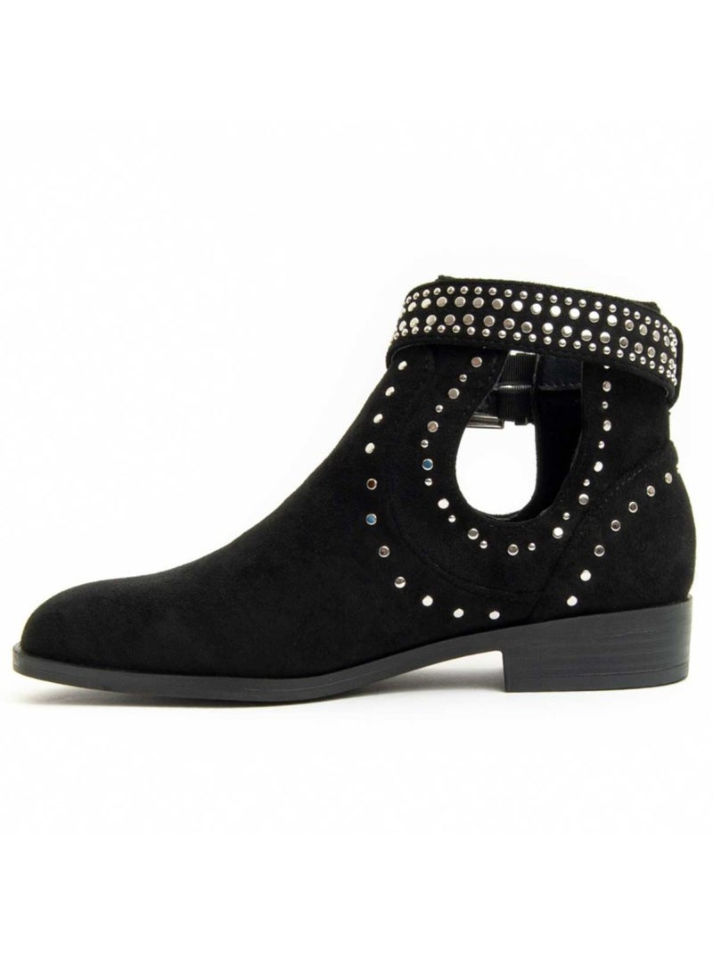 Botte De Cheville Matériel Synthétique Montevita Noir - Kiabi