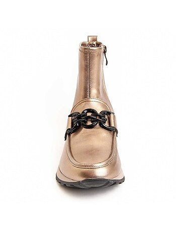 Botte De Cheville Matière Synthétique Et Textile Montevita