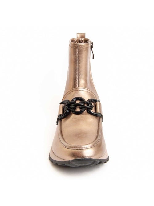 Botte De Cheville Matière Synthétique Et Textile Montevita - Kiabi