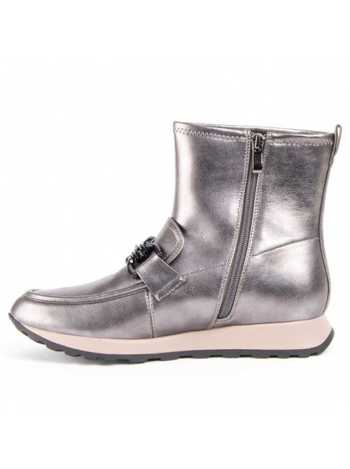 Botte De Cheville Matière Synthétique Et Textile Montevita - Kiabi