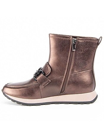 Botte De Cheville Matière Synthétique Et Textile Montevita
