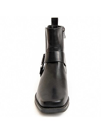 Botte De Cheville Matière Synthétique Et Textile Montevita