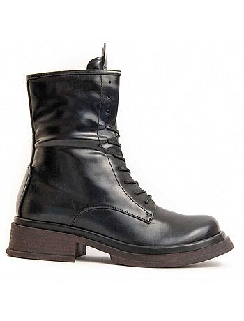 Botte De Cheville Matière Synthétique Et Textile Montevita