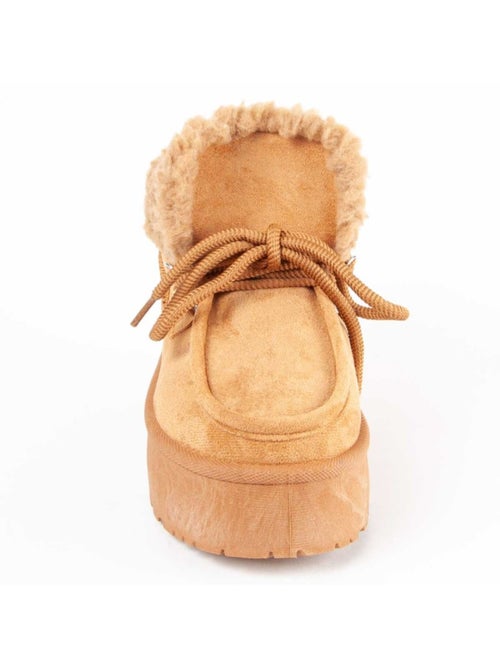 Botte De Cheville Tissu Montevita - Kiabi