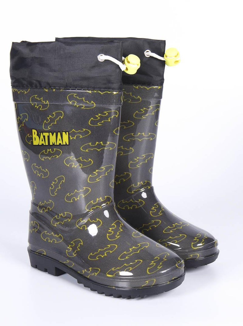 Botte de pluie 'Batman" noir - Kiabi