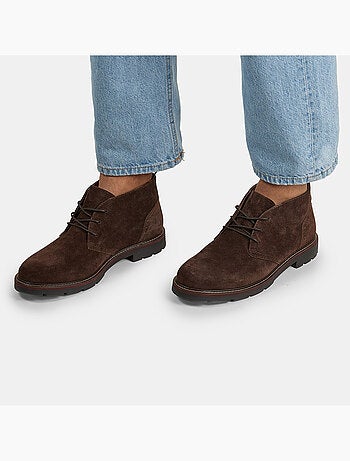 Botte désert en daim Bata