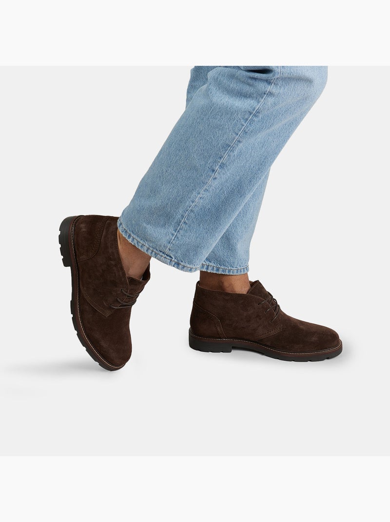 Botte désert en daim Bata Marron - Kiabi