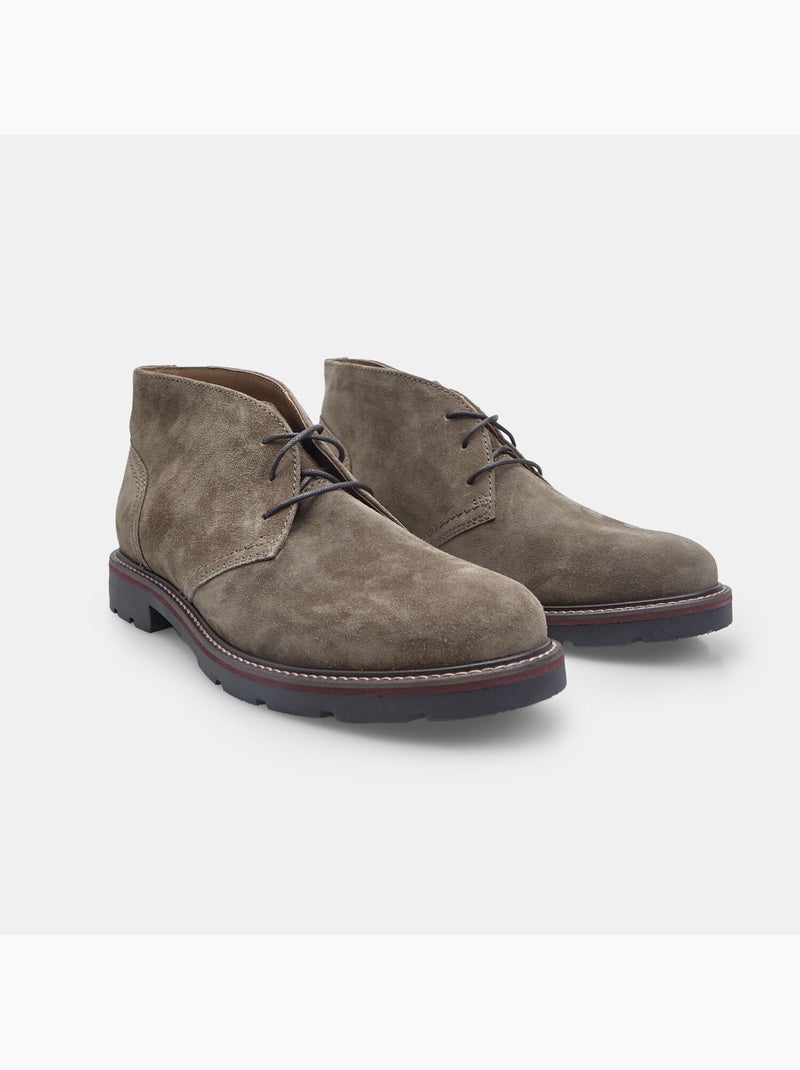 Botte désert en daim Bata Taupe - Kiabi