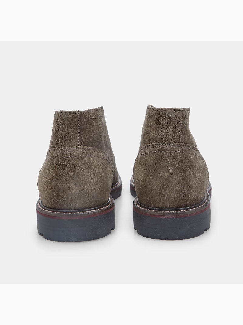 Botte désert en daim Bata Taupe - Kiabi
