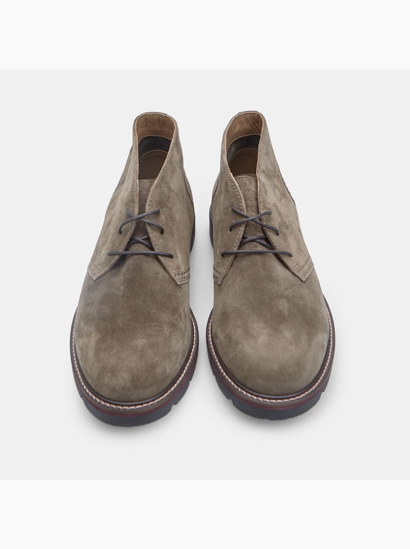 Botte désert en daim Bata Taupe - Kiabi