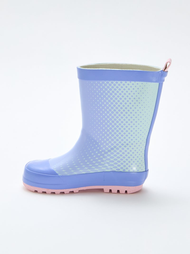 Botte en caoutchouc 'Angel' 'Stitch' 'Disney' Bleu - Kiabi