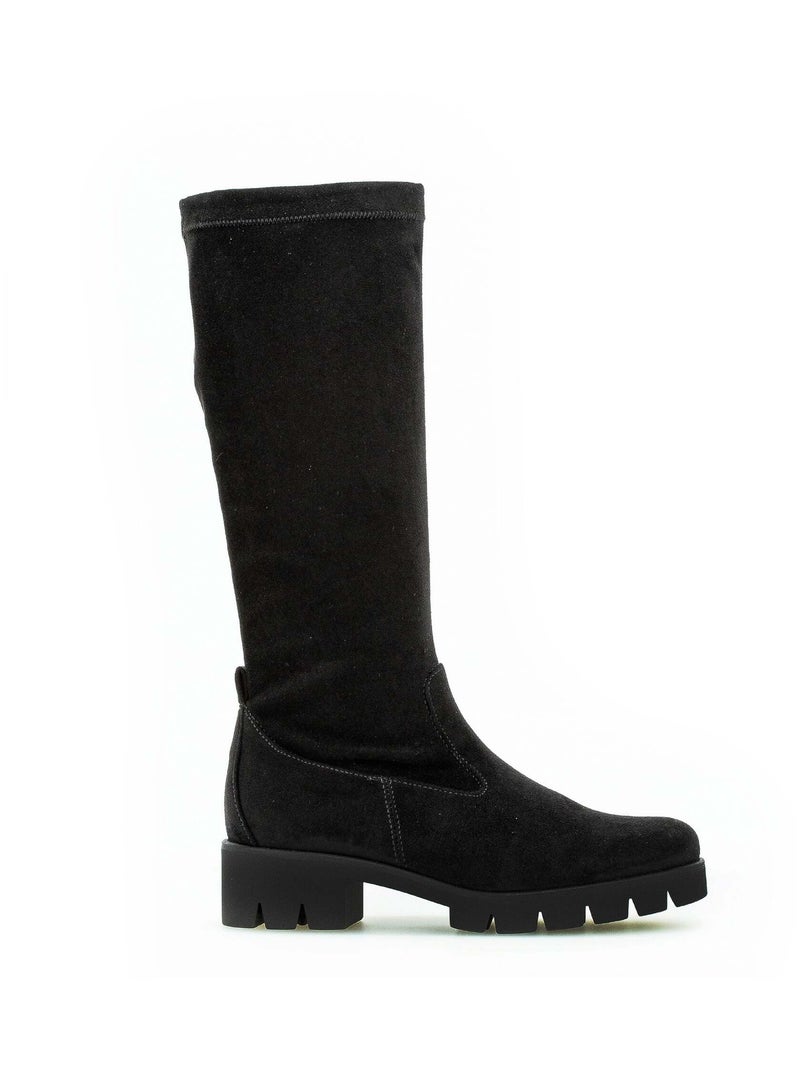 Botte  en velours Gabor Noir Noir - Kiabi
