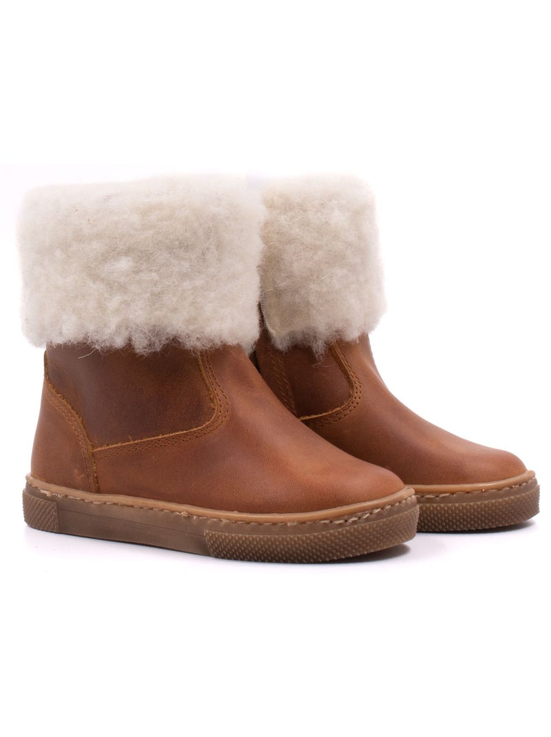 Botte Fourrée - Boni Dolly Marron - Kiabi