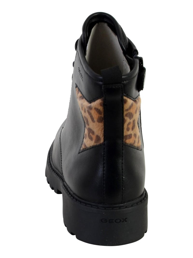 Botte Geox Enfant Fille J Casey Noir - Kiabi